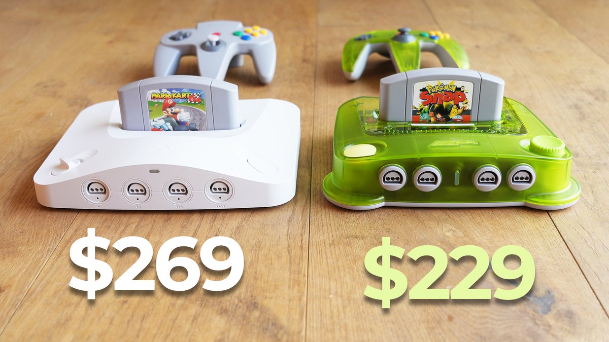 retro_dodo's tweet photo. After many weeks of testing, updating, filming and editing, we have finally published our @modretro M64 vs @analogue 3D comparison video. ⚔️🕹️

Hopefully, this helps you make a buying decision for when the M64 launches next week. 🫡

Watch: https://t.co/wRbTYEvYTK https://t.co/S2JGak8dbE