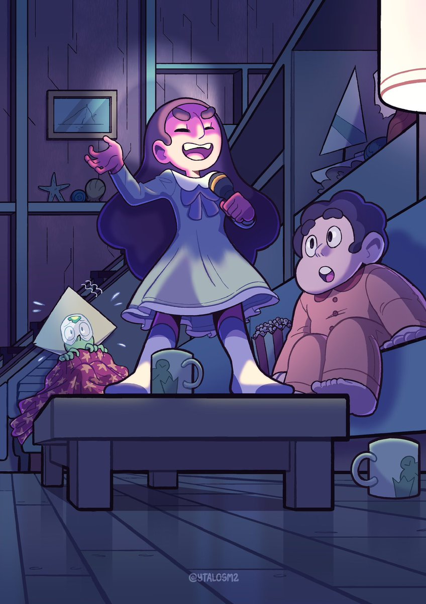 YtaloSM2's tweet photo. late night stories 👻🔦#stevenuniverse #fanart https://t.co/tHDYWPLv06