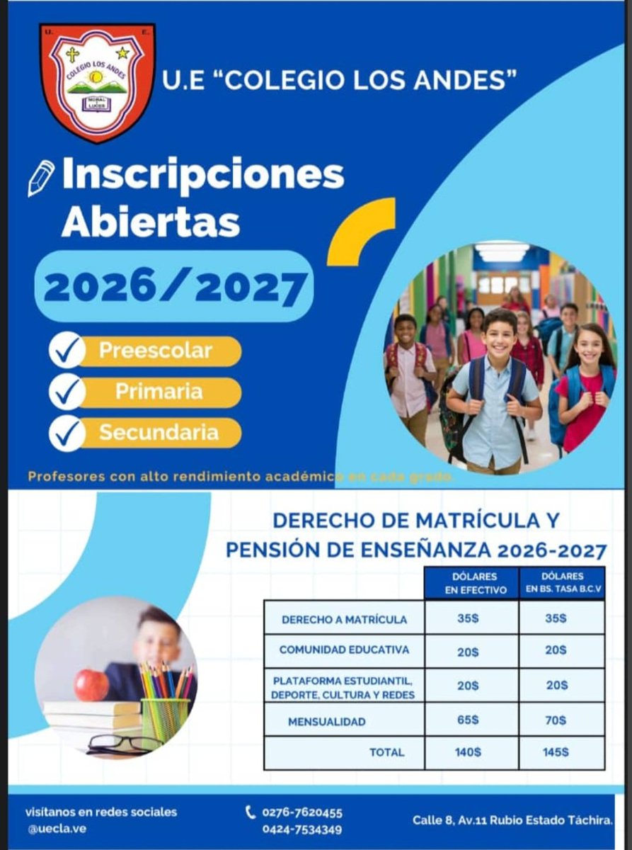 UeclaOficial's tweet photo. Abierto proceso de inscripción. https://t.co/JW8rBvLVlG