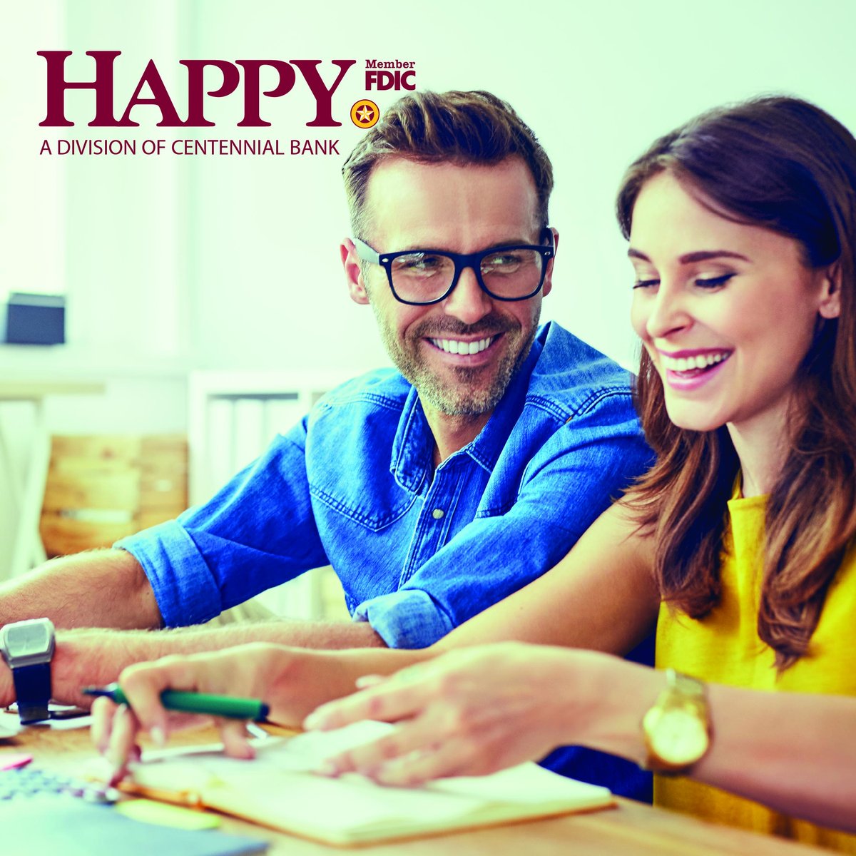HappyStateBank tweet picture