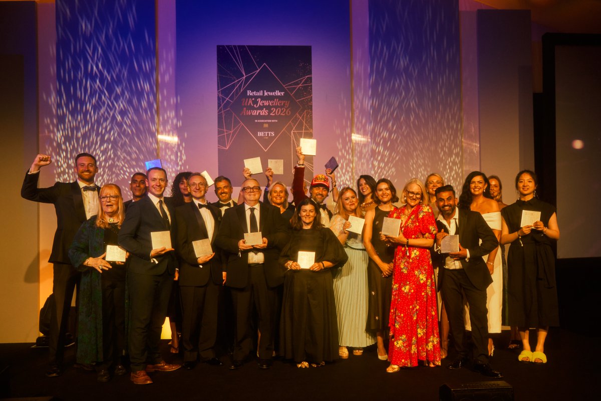 emapPublishing's tweet photo. We recently delivered the UK Jewellery Awards, bringing together over 600 retailers, brands and designers for a night of glamour and celebration marking the 34th year of the industry's longest-running trade awards 💎

Well done to the team for another brilliant evening 👏 https://t.co/X9cUdZa5OR