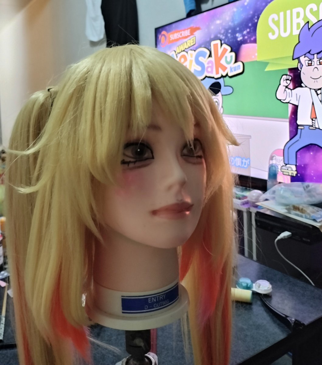 yuua648's tweet photo. ウィッグ作り直しましたのよ(⌒ ͜   ⌒)

メイドラゴンみんな見てよ泣 https://t.co/4MrPqWB5d7