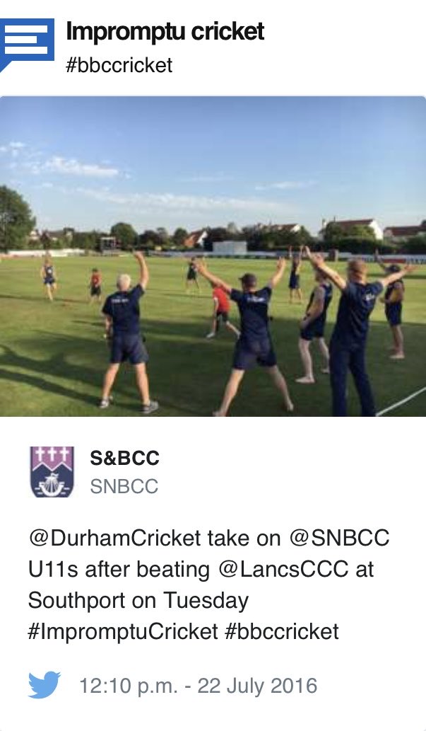 Southport & Birkdale Cricket Club tweet media
