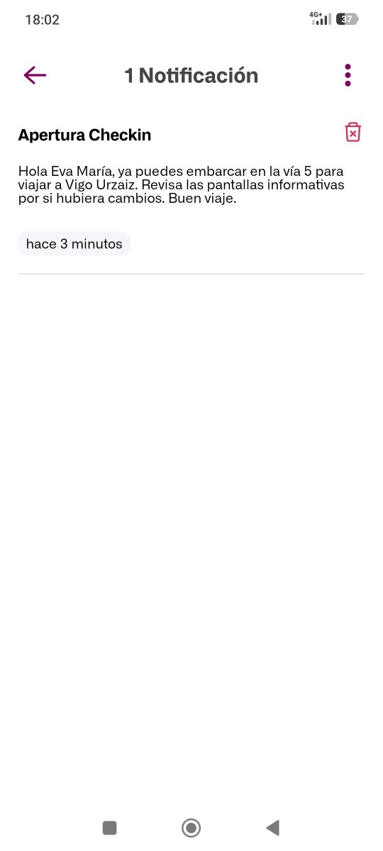 Evavi71's tweet photo. @Renfe estáis de coña??? Vía 5 ?? Tenéis un carajera impresionante https://t.co/W2kgbYQTPU