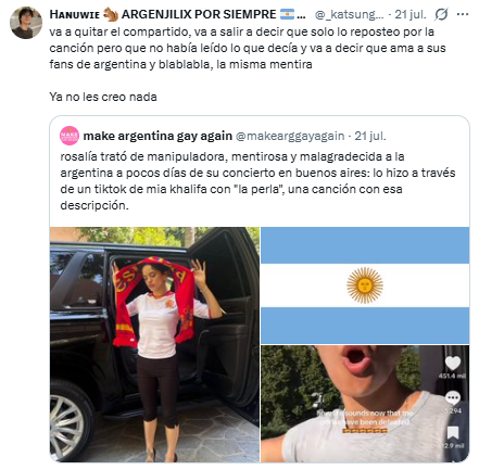 porqueTTarg's tweet photo. "Nostradamus"

Por el análisis que hizo un usuario de Twitter sobre lo que iba a hacer Rosalía y no se equivocó en nada. https://t.co/aYminYC44P