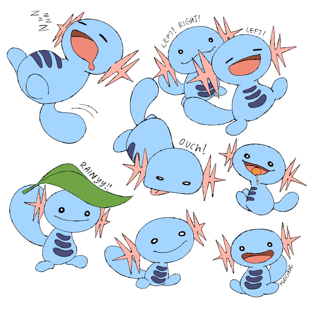 puddinglovelyy's tweet photo. baby woopers for @side_tommy >< #pokemon https://t.co/DqZ95TmPml