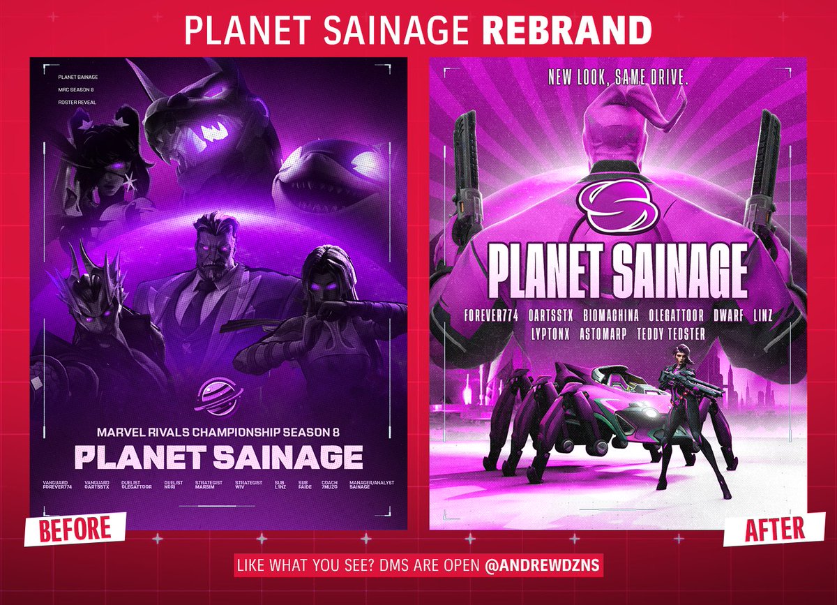 AndrewDZNs's tweet photo. Rebrand for @PlanetSainage 

Planet Sainage wanted a new fresh feel for their future endeavours. Had the opportunity to incorporate their planet style with a strong S symbol to combine both words.

Like what you see? DMs are always open! https://t.co/pdWB7VchDw