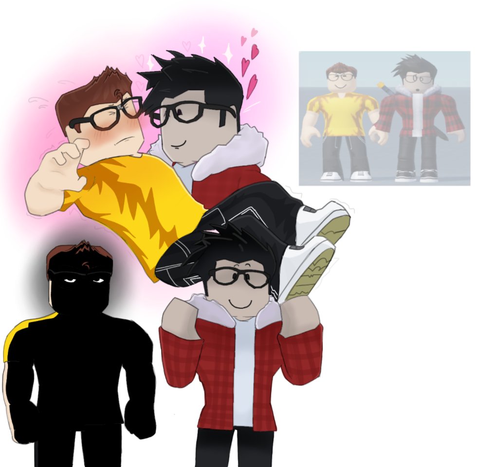 lowpolyanima's tweet photo. Benja and Sam! https://t.co/LO6JuCWdKY