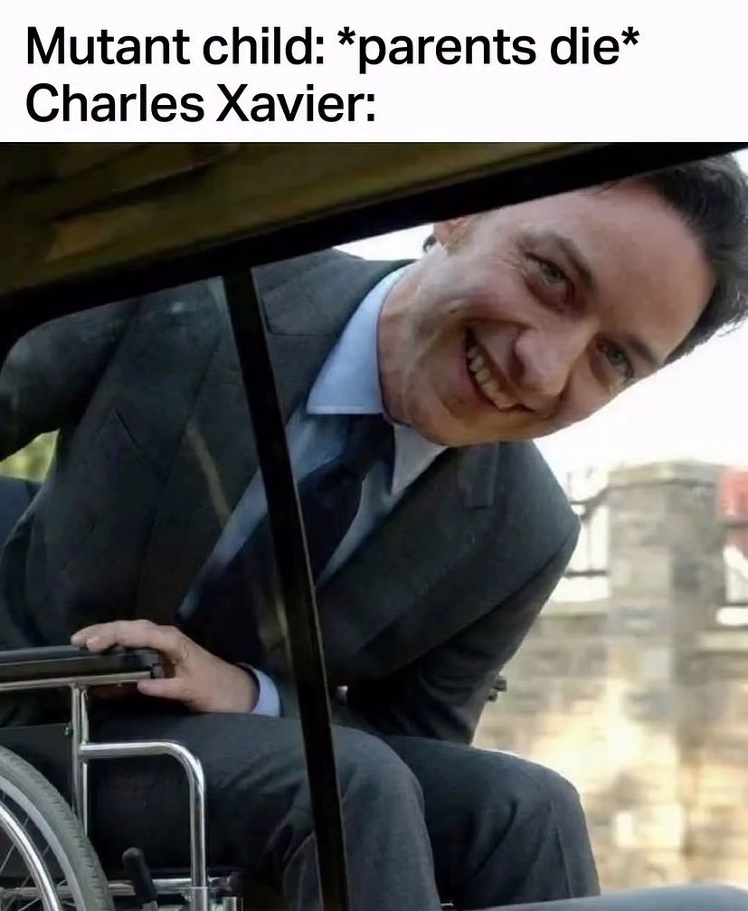 sociedadexmen's tweet photo. seu pai morreu né kkkkkkkk foda https://t.co/0fAUWXeEaP