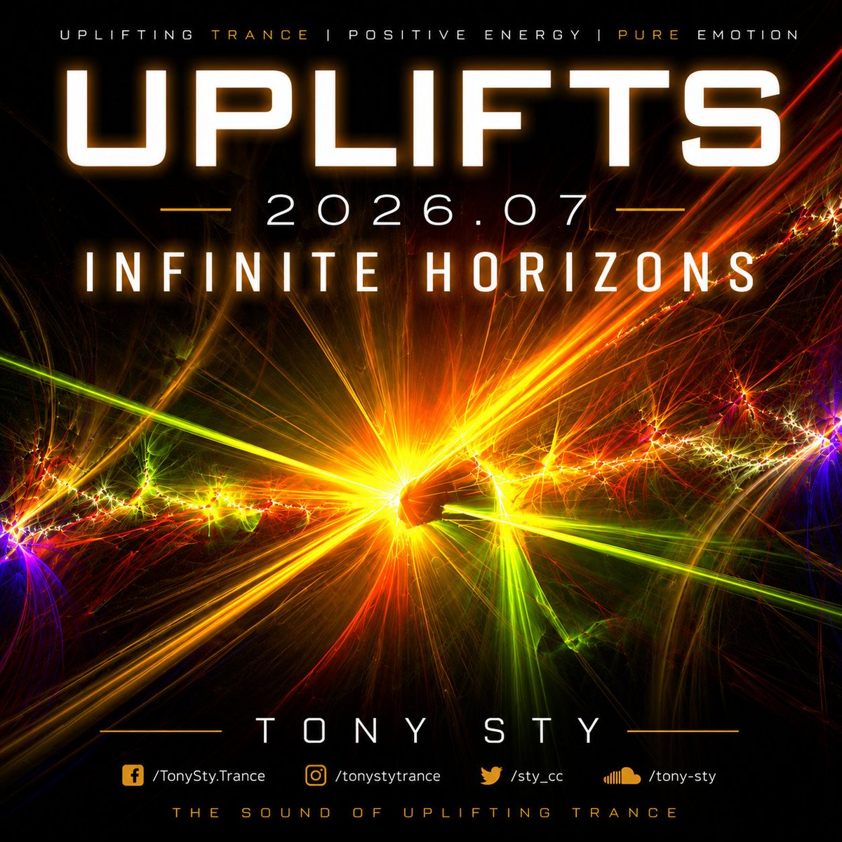 sty_cc's tweet photo. Uplifts 2026.07 – Infinite Horizons is now live.

Three hours of fresh uplifting trance, emotional vocals, huge melodies and a final hour I'm really proud of.

https://t.co/3RMhpxH0tS

Hope you enjoy the journey. Let me know your favourite track.

#Trance #UpliftingTrance https://t.co/tuqEr7EFXX