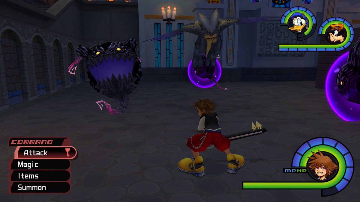 dallin1016's tweet photo. I think one of the main reasons some people think KH4 looks “underbaked” right now is the lack of shadows for the heartless

But what I think people aren’t realizing is this is 100% intentional

These are pure blood Heartless. Pure blood heartless have *never* had shadows. https://t.co/VCV9JIUYzl