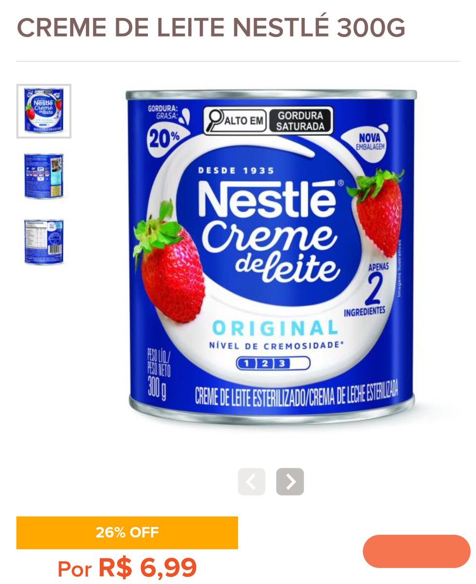 WdWendell's tweet photo. @thaispsic Até na internet está mais barato. Galera fica pegando preço em pão de açúcar e mercado de shopping. https://t.co/8oGEiLGJYG