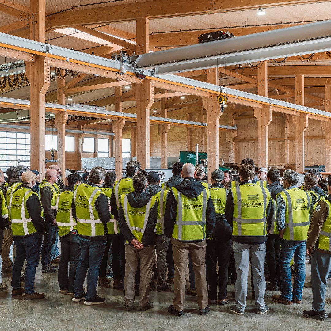 MassTimberConf's tweet photo. The 2027 IMTC Tour Program is now accepting submissions!
Tours happen Tuesday, March 16.

Seeking sites in Metro Portland, Southwestern Washington &amp; Oregon
This is a high-visibility opportunity to showcase projects and connect with a global audience

https://t.co/RBKqo8s59X https://t.co/HfvIpIjOgK