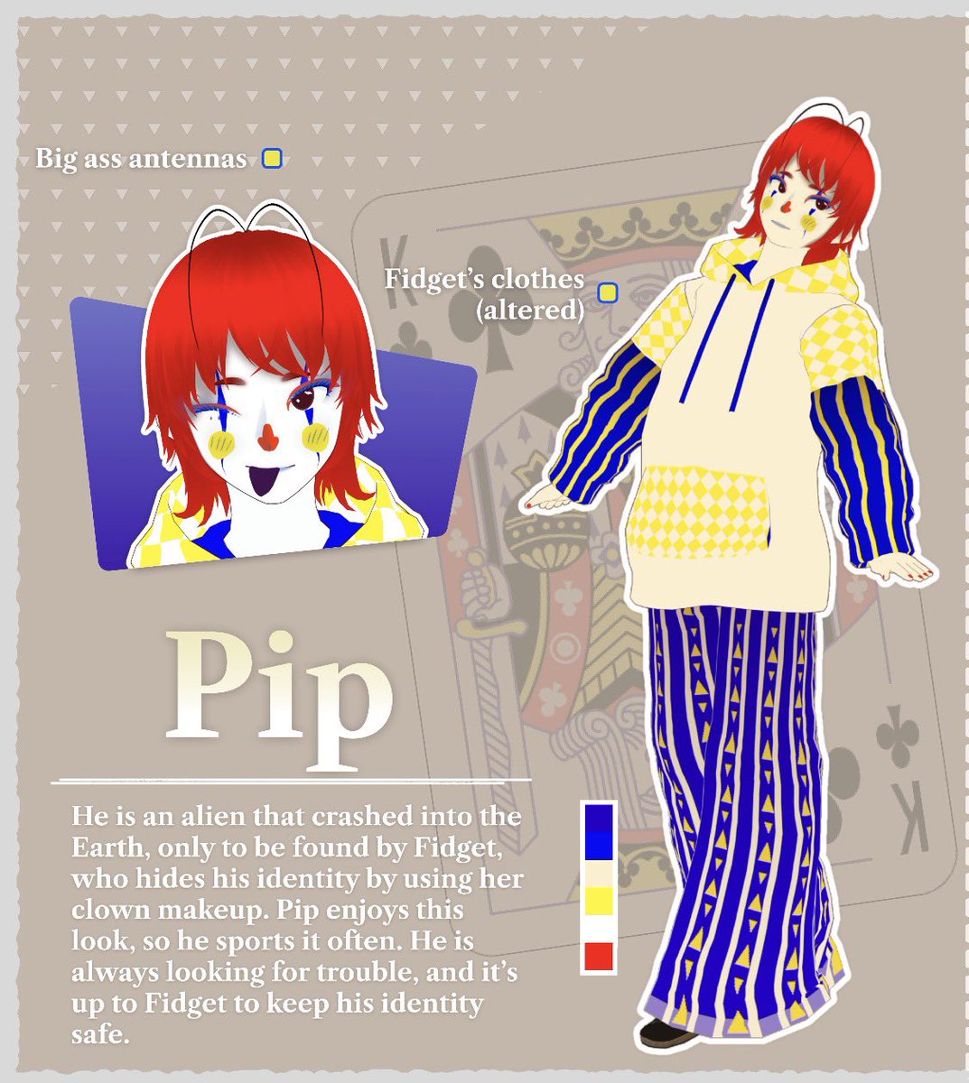 TabaLemon's tweet photo. Pip and Fidget ref sheets!!
.
#oc #vroid #blender https://t.co/ZS9Z0EDPe3