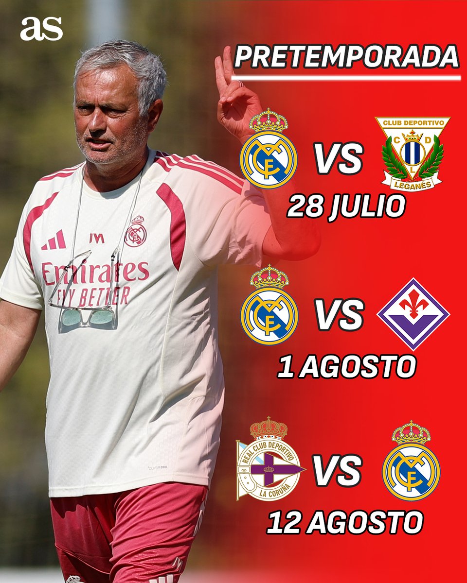 diarioas's tweet photo. 💪 ¡ASÍ SE PRESENTA LA PRETEMPORADA DE LOS 20 EQUIPOS DE LALIGA! 

⚽️ REAL MADRID https://t.co/oN2godWAkA
