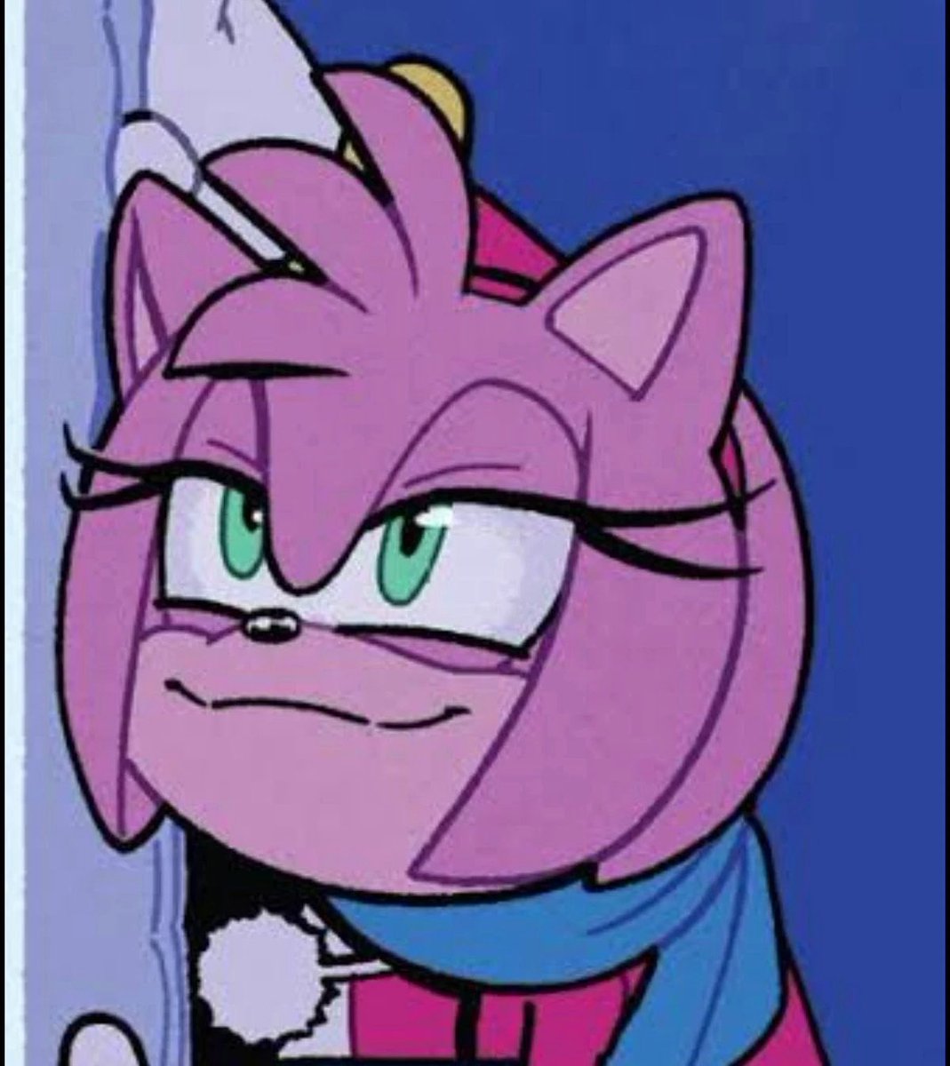 emzberry's tweet photo. Amy rose being smug my beloved https://t.co/rITIxm11ee