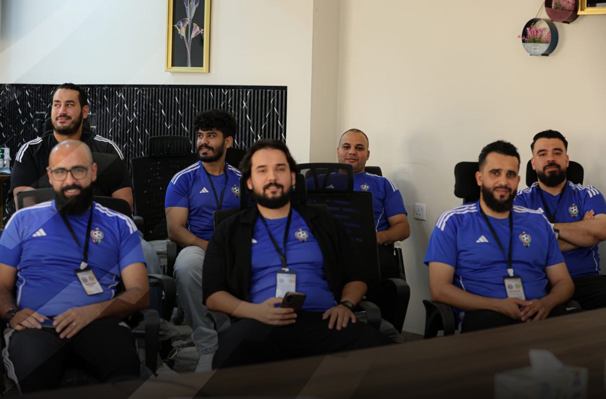 ElBigMue's tweet photo. #Libyan 🇱🇾
🏥 Benghazi is hosting the CAF Sports Medicine & Anti-Doping Course, organized by the Libyan Football Federation.
The two-day program brings together doctors and physiotherapists from across Libya to enhance expertise in sports medicine, injury prevention, and anti-doping practices in line with CAF standards.
#CAF #Libya #LibyanFootball #SportsMedicine #Benghazi