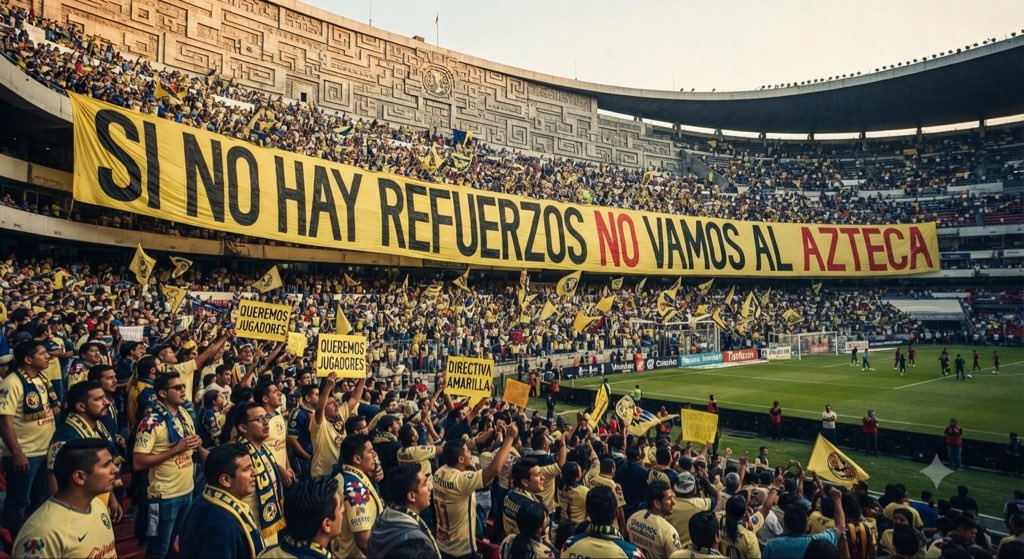 _ca1916_'s tweet photo. Y yo seré el primero que si llegan refuerzos de calidad les pediré que vayan al Azteca. Pero por ahora les pido que compartan esta publicación y nos unamos como afición a pegar donde más duele, no ir al estadio y no comprar mercancía. 

#SinRefuerzosNoHayAzteca #FueraBaños #FueraAzcarraga