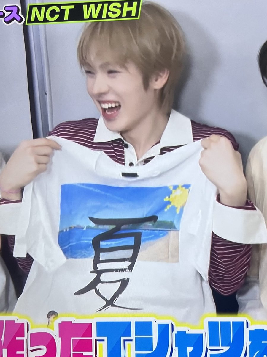 SuperCute398's tweet photo. ユウシから夏TシャツもらってガーーーーーーーWWWWWWWWWWWWWWWWWWWWWWWWWのさくちゃんほんま元気出る https://t.co/42LbegspDt