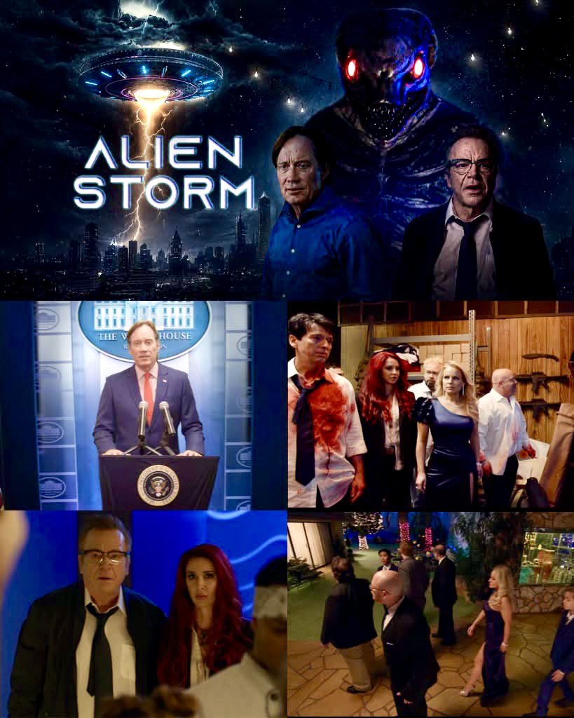 iHorrorNews's tweet photo. Indie Horror Spotlight: Adam Werth's new sci-fi horror thriller, Alien Storm, sends Kevin Sorbo and Tom Arnold running for a Vegas bunker when something ancient rolls in with the fog.
Read our breakdown and watch the trailer here: https://t.co/CSKhPTbQ7W
#AlienStorm #IndieHorror #HorrorNews #NowStreaming