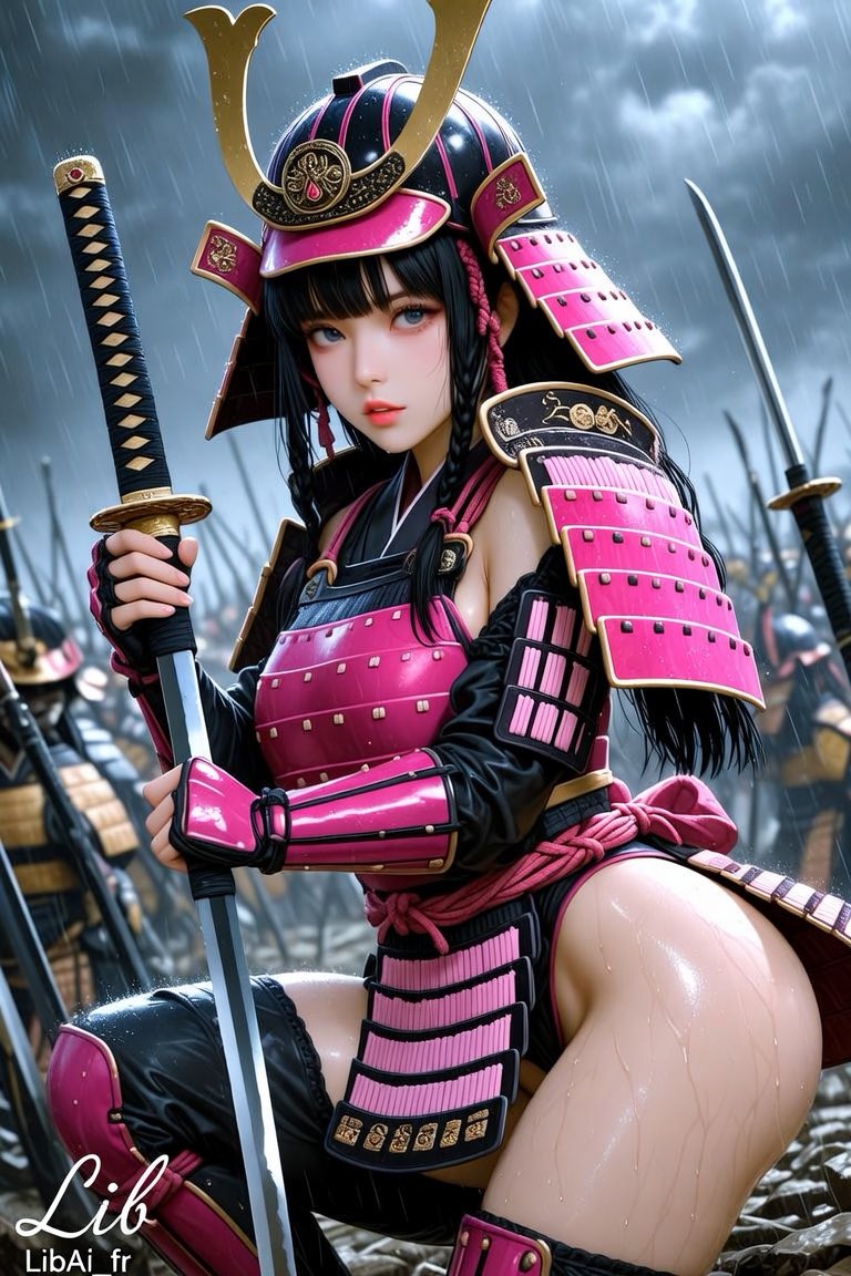 LibAi_fr's tweet photo. QT Your Samurai x @LudovicCreator 😘😘

#WetWednesdayAI x @k_ai_ros_2, @soulforged77 x @Sophie_Nox 😍😘😘

#WeWearPinkWednesday 💓 by @soulforged77 &amp; @msashleighrowan x @Sophie_Nox 😘

#AiArt #AiGirl #LibAi_fr https://t.co/PqvbANnUhI