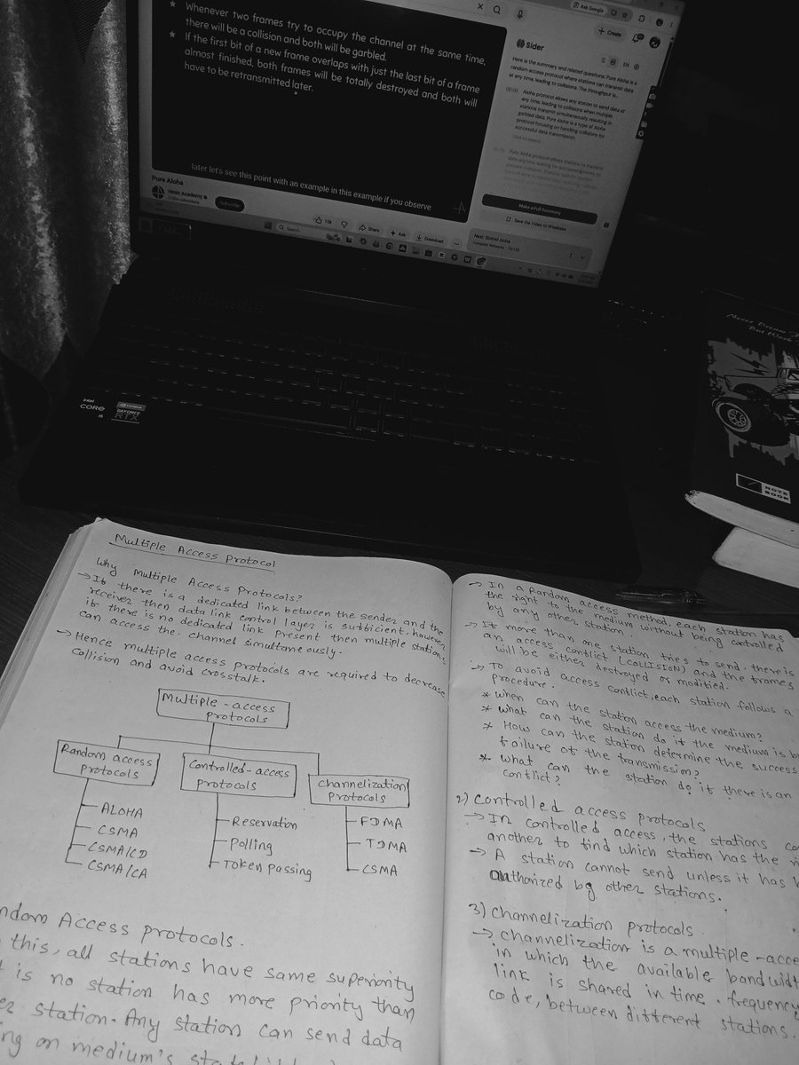 sapkota88759's tweet photo. Day 52/60 #60DaysOfLearning2026
Despite having my birthday today, I still found some time to study Multiple Access Protocols. Staying consistent, one day at a time.
@lftechnology
#LSPPDay52 #LearningWithLeapfrog #ComputerNetworks https://t.co/zQsYMCmWic