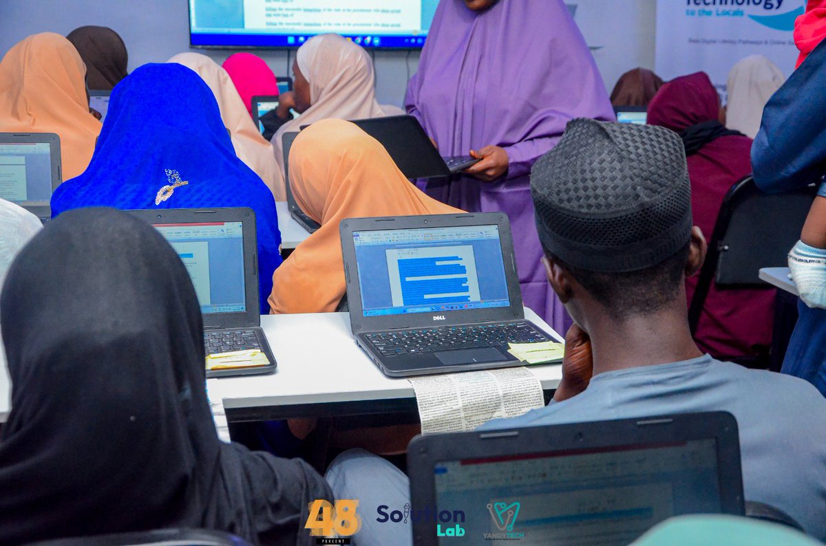 SolutionLabNG's tweet photo. Learning. Building. Growing.
The journey continues for our TTL Cohort 2 participants as they gain practical digital skills, collaborate on new ideas and build confidence through hands-on learning at SolutionLab.
#SolutionLab #TTL #DigitalSkills #Innovation https://t.co/gozbJ27ouF