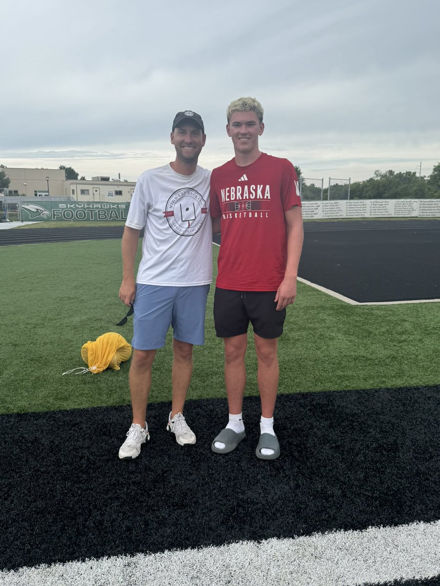 CoopHamilton28's tweet photo. Had a great time getting some extra kicking in this summer with direction from some of the best! @archiewilson @alexhenery @HuskerFootball https://t.co/nz1cVnRxQ0