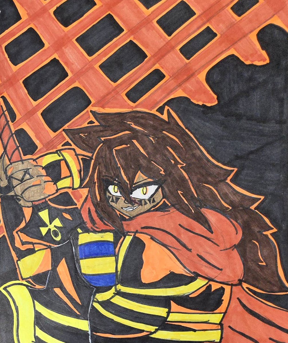 pyro2369's tweet photo. "I have you in my sights, try not to bore me too much."

Carnelian drawing for a lil return to posting art here.

#OC #OCart https://t.co/t9dV8zyceI