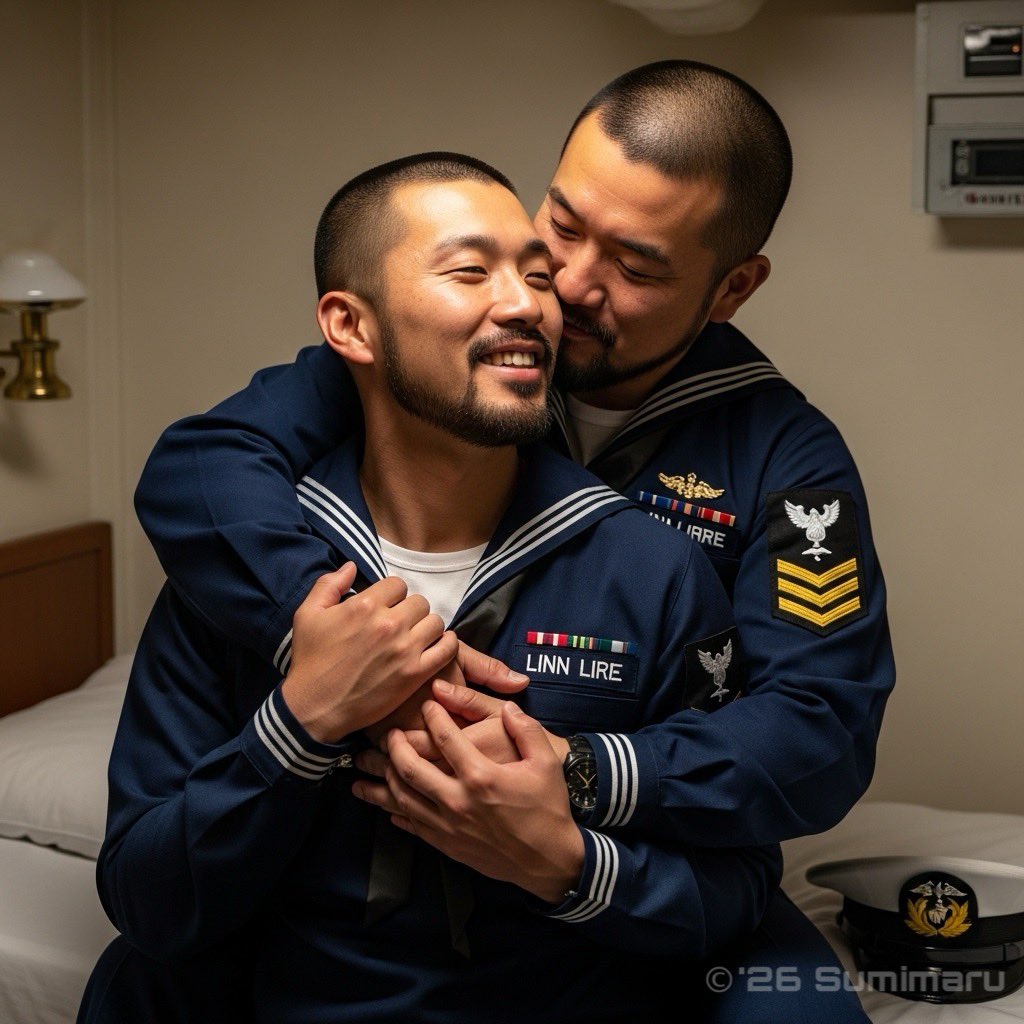 sumimaru_rd's tweet photo. "Love Behind the Uniform"
#AI男子 #Alman #AIGeneratedMan #Almale
#military #uniform #secretlove
#hiddenbond #forbiddenlove
#RuggedDuo https://t.co/HFJ4vqhEDf