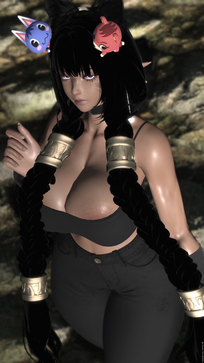 AiraLovelie's tweet photo. Somehow reshade wasn’t working so something simple.
#GPOSERS
#miqote
#ffxiv https://t.co/32nXxopuFa