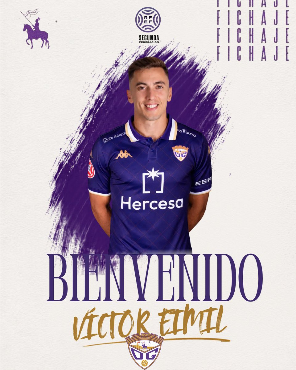 deporguada's tweet photo. Víctor Eimil ya es del Dépor. 💜

El lateral derecho llega al C.D. Guadalajara procedente del Pontevedra C.F.

¡Bienvenido, Víctor! 👊 https://t.co/9TkR8AEDc8