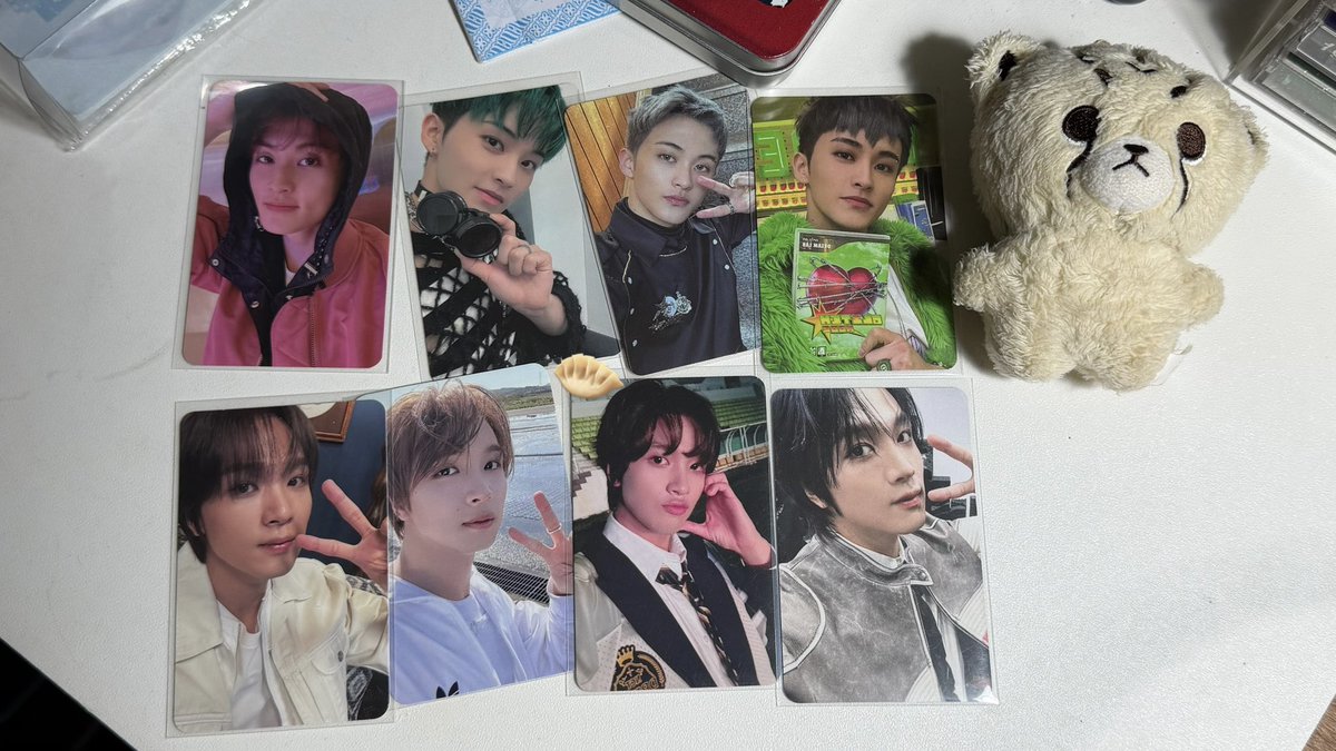 japgaguri's tweet photo. wts want to sell

• cheetah lee 10cm [ tag putih ] + mark pc ( all / 4pc ) — idr 200k*
• haechan pc ( all / 4pc ) — idr 60k*
• mark uchiwa by vanilla canvas — idr 125k*

all price exc pack + adm [ negotiable* ]
not for sensitive buyers :—)

t. buy citali mark nct poca doll https://t.co/RFxvoS3e4A