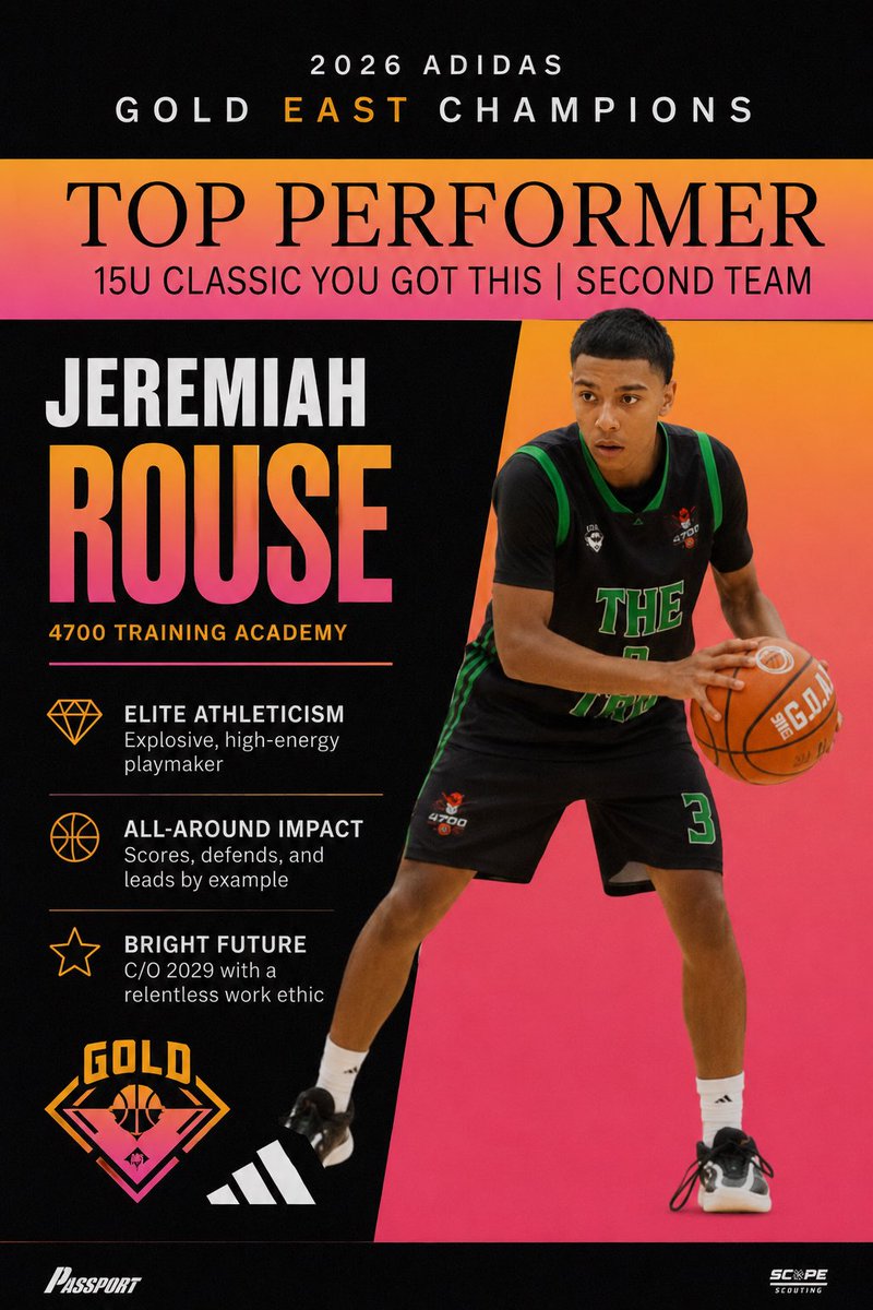JeremiahRouse_'s tweet photo. Film from trip to 3SSB Gold East champions Rock Hill SC, including games of:

-19pts, 5reb, 4ast, 2blk 

-21pts, 3reb, 6ast, 2stl

-15pts, 2reb, 3ast

C/O 2029 5’9 PG
Leader, Shooter, Finisher https://t.co/r0gaAiVe3P