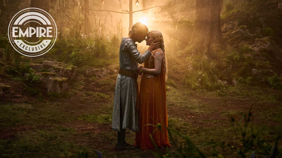 morfyddclarknws's tweet photo. “We did a chemistry read [with Morfydd Clark], and instantly it just felt like he loved her so much. It felt so natural, and so organic, and so right.” 

— Showrunner J.D. Payne on Jamie Campbell Bower's casting. https://t.co/heKmnQZuZn