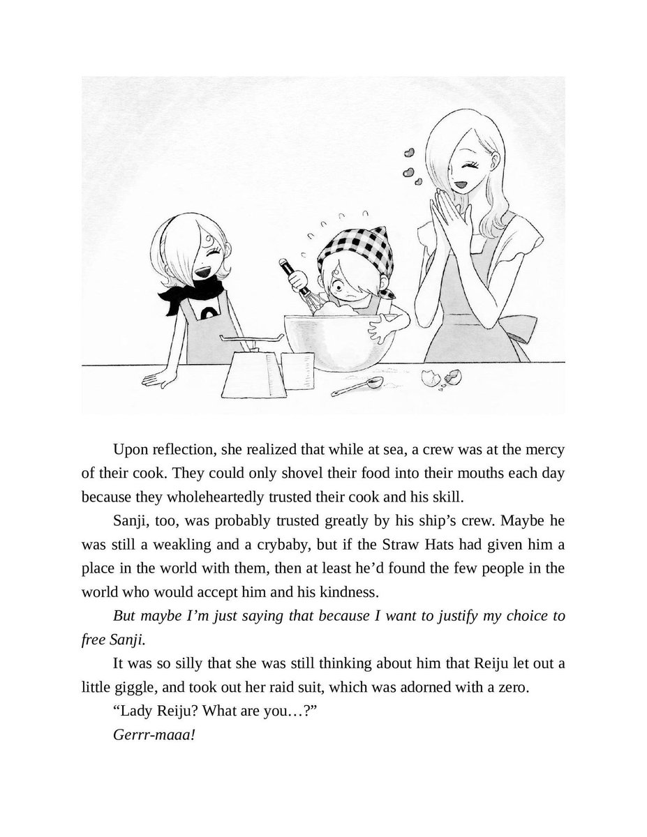 hisashimitsuis's tweet photo. "Maybe he was still a weakling and a crybaby, but if the straw hats had given him a place in the world with them, then at least he'd found the few people in the world who would accept him and his kindness" 🥹 https://t.co/CICnQgYwxN