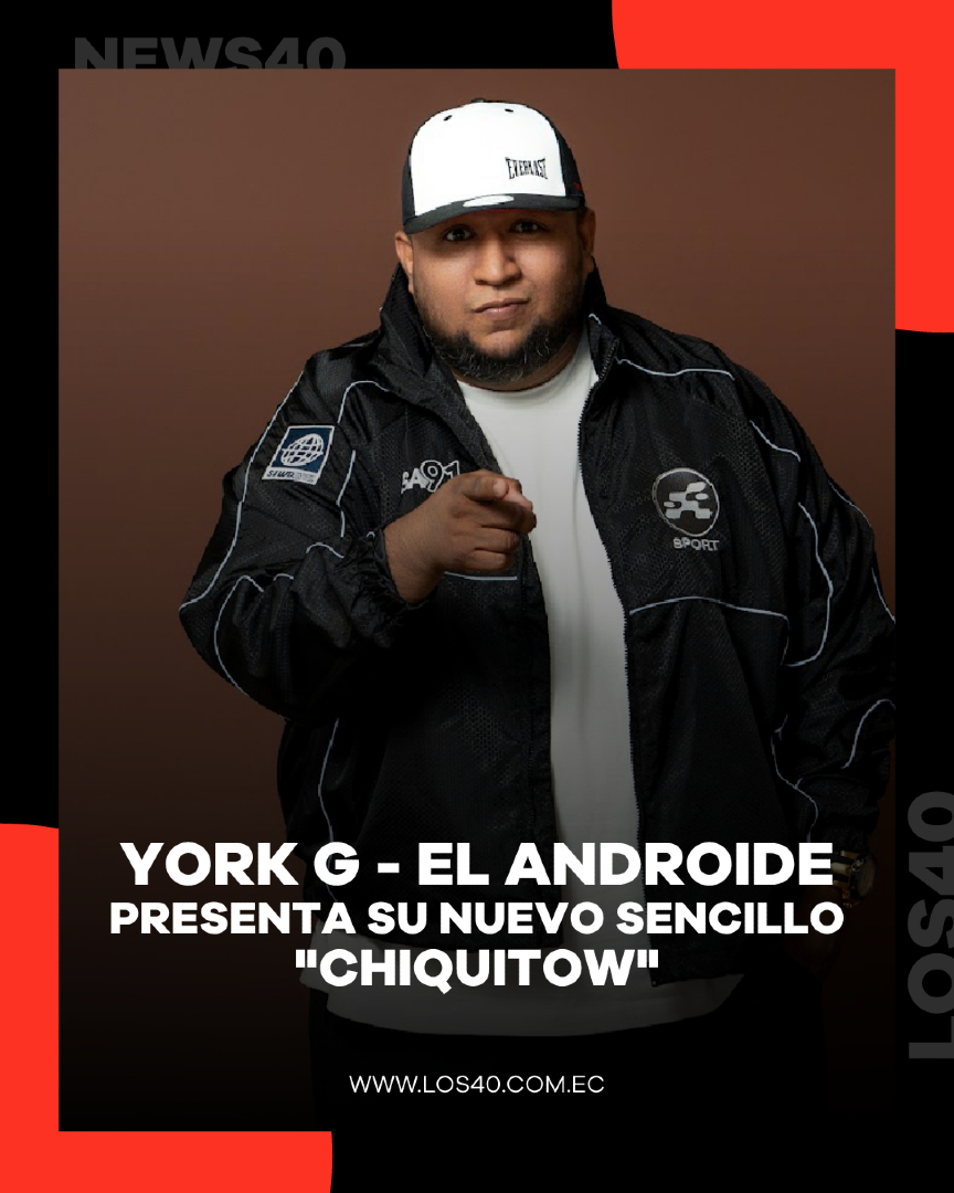 Los40Quito's tweet photo. @yorkgelandroid nos presenta "CHIQUITOW", un explosivo dancehall que combina ritmo, flow y una identidad única 🎤🎶🚀 .

Producido por Reilod El Teclomático, reconocido productor ecuatoriano.

Prográmalo en LOS40📲🎶🎧

#CHIQUITOW #YorkGElAndroide #Dancehall #LOS40 https://t.co/s9nT5ZTH4U