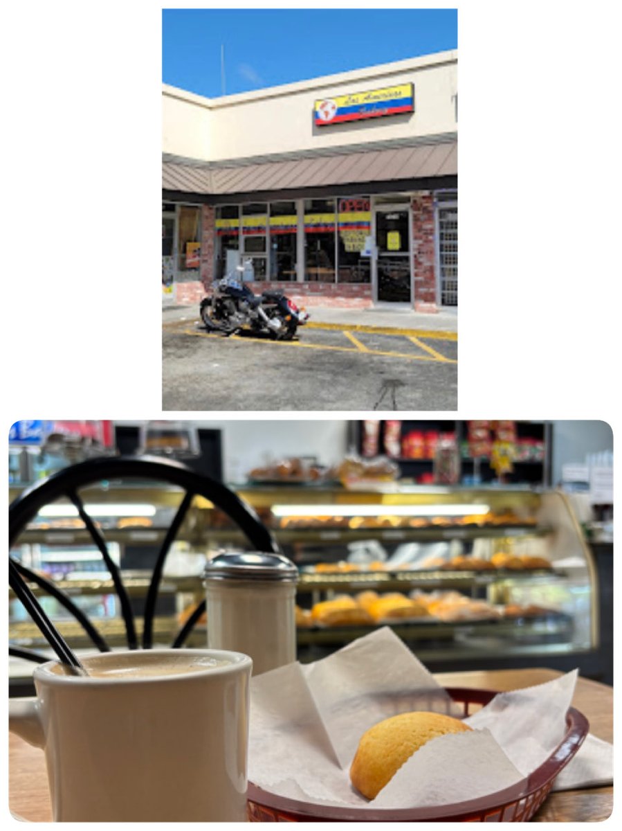 rubiohm's tweet photo. Today the cafecito was in Las Americas Bakery in Hollywood Florida, a very nice place to enjoy more than coffee. https://t.co/bBf2r2meIM