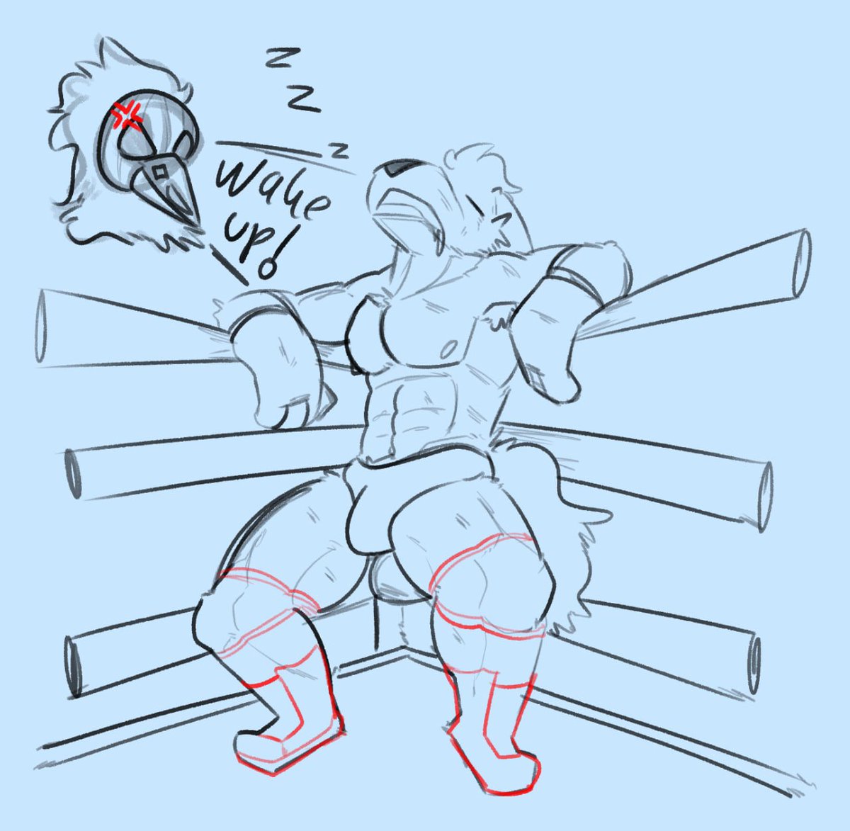elcomanfard's tweet photo. Fell asleep while sparring break

Ft.Tokk :3c https://t.co/C1sozitNsg