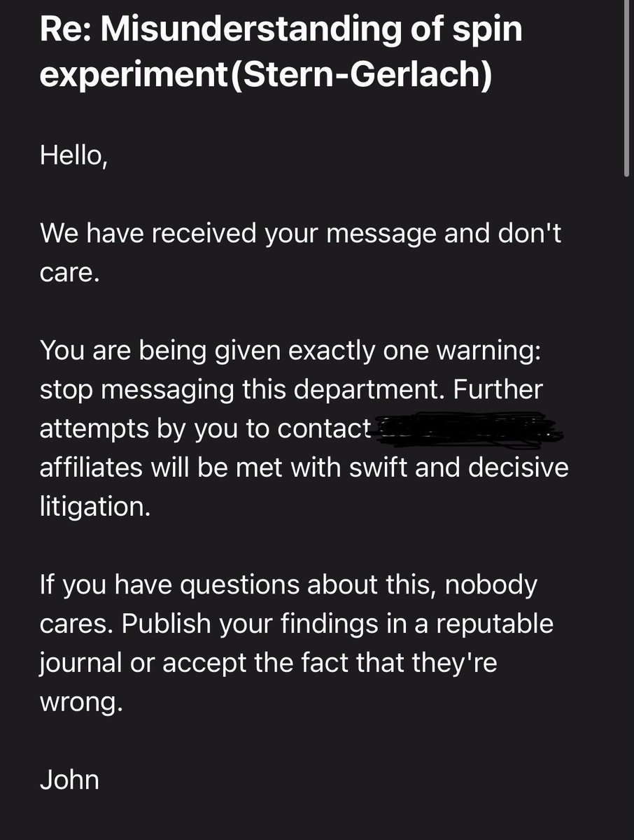 paladinofsteel's tweet photo. This happened pre-AI (it’s just more frequent now) and our meanest grad student would always respond on behalf of the department. https://t.co/0J2DSf6crD