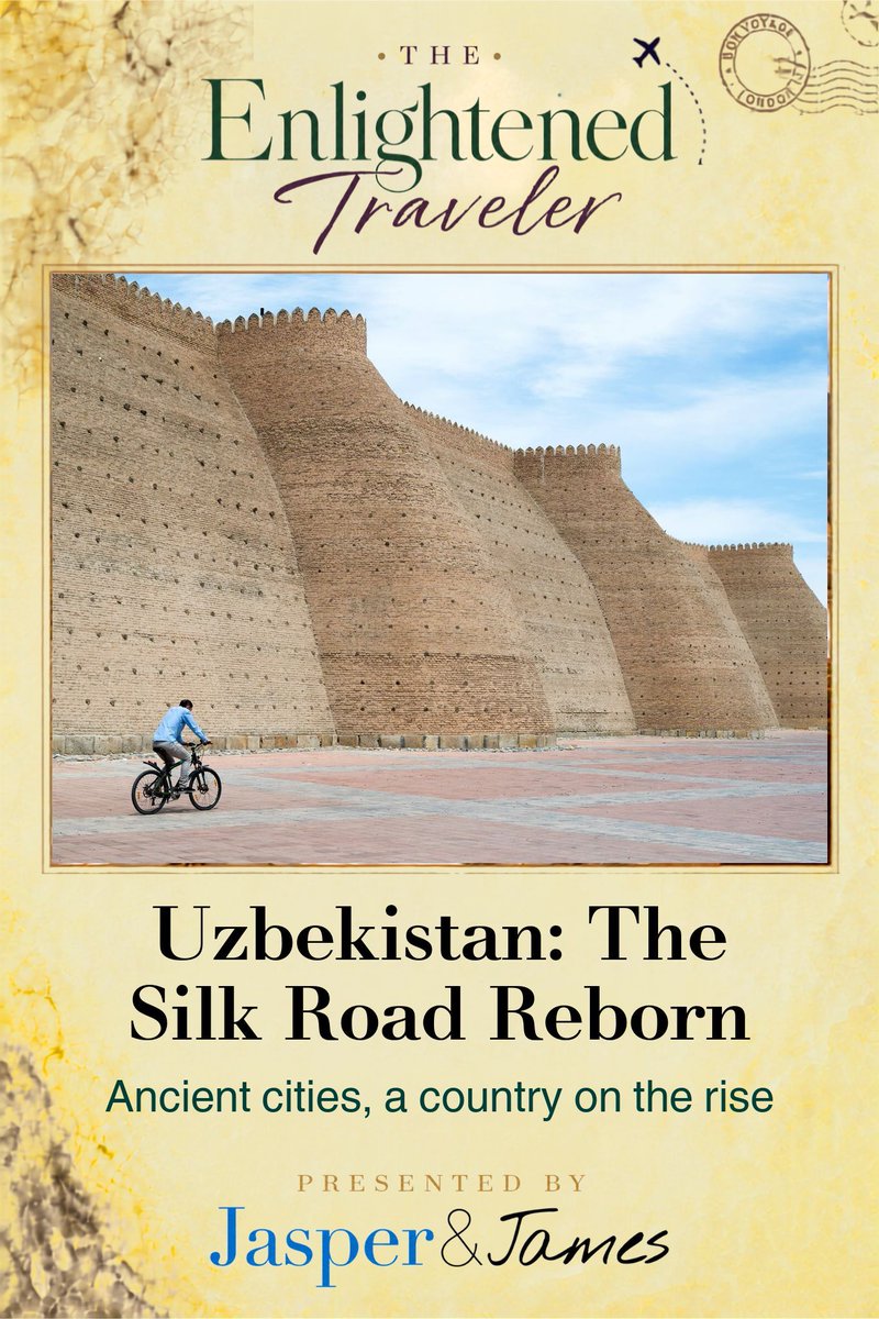 jasperandjames's tweet photo. Is Uzbekistan the next big thing in travel?  From Bukhara’s ancient Ark Citadel to Samarkand’s blue-tiled architecture, this is a journey for travelers looking beyond the usual routes. https://t.co/ZNesl64WNO https://t.co/hHGcPieKUG