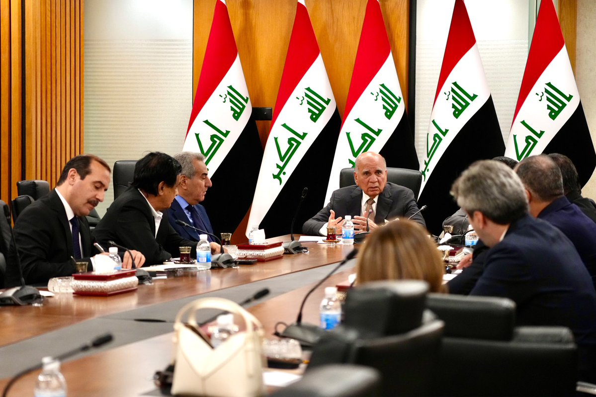 Iraqimofa's tweet photo. لجنة العلاقات الخارجية النيابية تستضيف وزير الخارجية لبحث التطورات الإقليمية وتعزيز التعاون المشترك – وزارة الخارجية العراقية https://t.co/viUxX00zNX https://t.co/0lSZQb9ozi