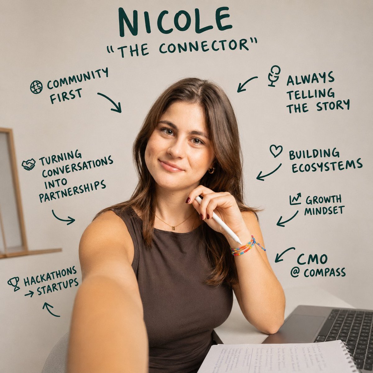 compass_guard's tweet photo. Every startup needs someone who turns conversations into momentum.

Meet Nicole, our CMO. https://t.co/mImkOvUwAw