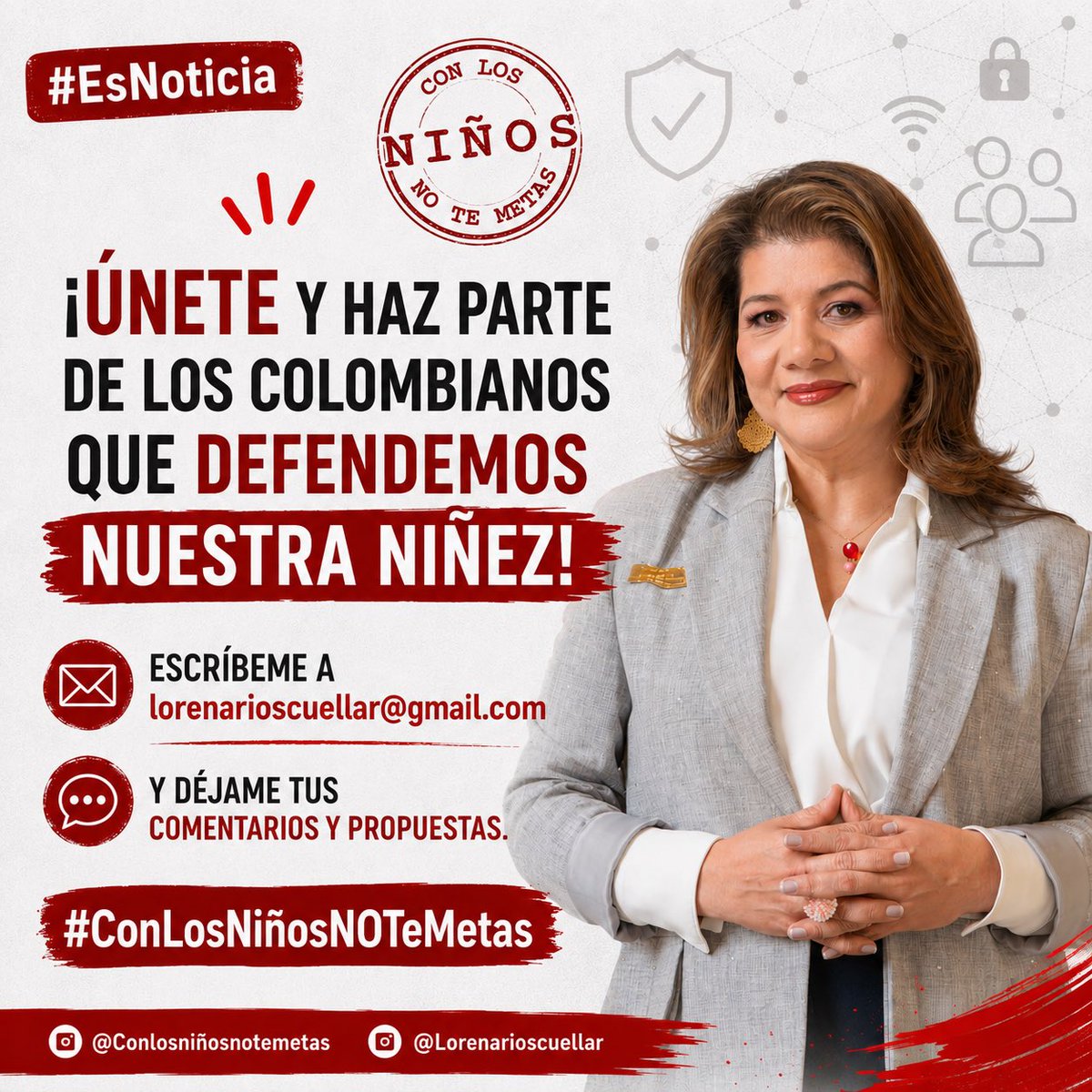 LorenaRiosC's tweet photo. ✍🏻 Hoy se cumple un paso fundamental para la protección de los derechos de los niños, niñas y adolescentes en el entorno digital. Con la expedición del Decreto 0769 de 2026 del #MinTIC se reglamenta la Ley 2489 de 2025 de mi coautoría, se obliga a las plataformas digitales y redes sociales que operan en Colombia, a: verificar la edad, involucrar controles parentales, implementar canales de denuncia y promover acciones para prevenir la explotación y los riesgos digitales en menores de edad.

Esta reglamentación responde a una realidad que no da espera en nuestro país y exige acciones concretas: según @UNICEF, En Colombia, 1 de cada 5 adolescentes sufrió abuso o explotación sexual facilitada por la tecnología en un solo año.

Seguiré ejerciendo los seguimientos y controles  para que esta norma se implemente de manera efectiva y cumpla su objetivo de garantizar entornos digitales sanos y seguros para nuestra niñez y adolescencia, que ha sido siempre nuestra principal motivación.
#ConLosNiñosNOTeMetas