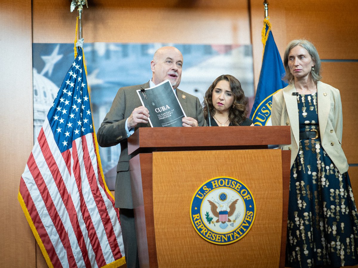 RepMarkPocan's tweet photo. Last week, @repdeliaramirez, @RepDexterOR, @RepTeresaLF, and I got back from a fact-finding trip to Cuba. Cubans are suffering from a humanitarian crisis because of the decades-long American embargo and current fuel blockade. 

Yet, the State Department just published a ridiculous report about the threat to America from Cuba. It may be the stupidest, most fantastical, most biased thing I’ve ever read from a governmental agency. 

We will continue to do everything in our power to change American policy and end the blockade hurting the Cuban people.