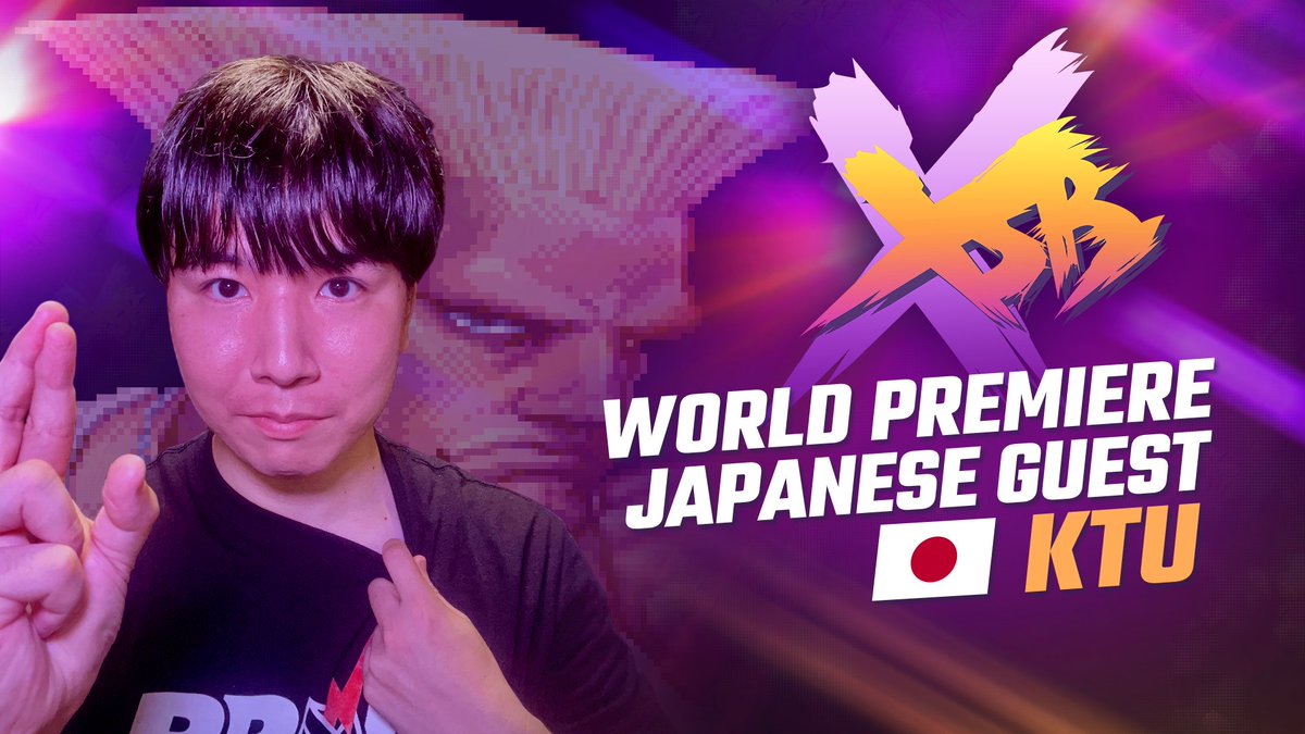 X_Street_Battle's tweet photo. 領 域 展 開  ↘️ Here’s our third guest! He’ll be joining us from Japan: this is KTU Guile!

@getwild19zo
Here are a few words from him:  "I’m incredibly motivated right now; I think about 2X every day and play whenever I can! I am really looking forward to the tournament!" https://t.co/xfPRWvI4iY