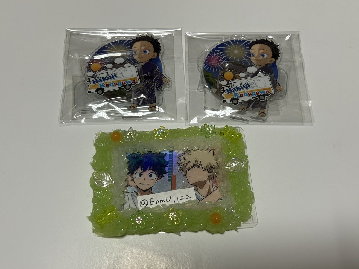 EnmU1122's tweet photo. 【交換】鬼滅の刃 ufotable TOGO 神奈川県
ランダムアクリルスタンド アクスタ
《譲》狛治2点
《求》同種 宇髄天元orクリームソーダパーラー アクスタ 宇髄天元>>>>>定価＋送料
・郵送希望です。
・難しいとは思いますが、1点からでもお気軽にお声かけください。 https://t.co/2Uu3OtecjW