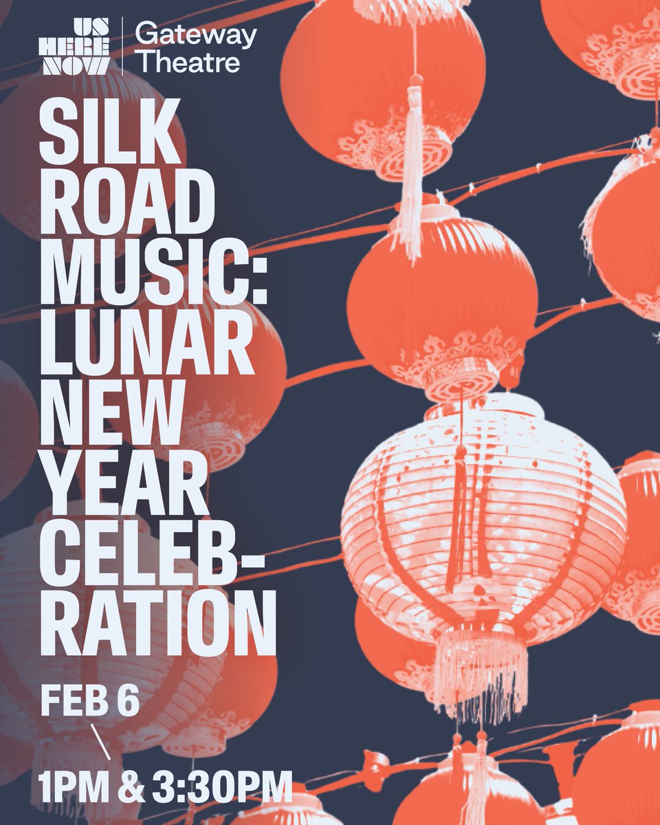 GatewayThtr's tweet photo. 🏮 Silk Road Music: Lunar New Year Celebration 🏮

Join us for an incredible and vibrant concert that blends traditional Chinese instruments and contemporary sounds! 🙌

✅ Ages 6+
🗓 Feb 6 at 1PM &amp; 3:30PM
📍 Gateway Theatre
💲 Tickets only $30

More: https://t.co/3m5zxudtuI 🔗 https://t.co/6dKrNNnZ7s
