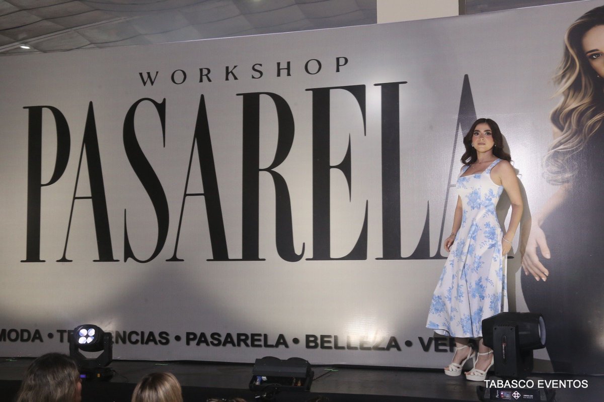 TabascoEventos's tweet photo. Clausura...
CURSO DE PASARELA https://t.co/vRCcAIu95S
