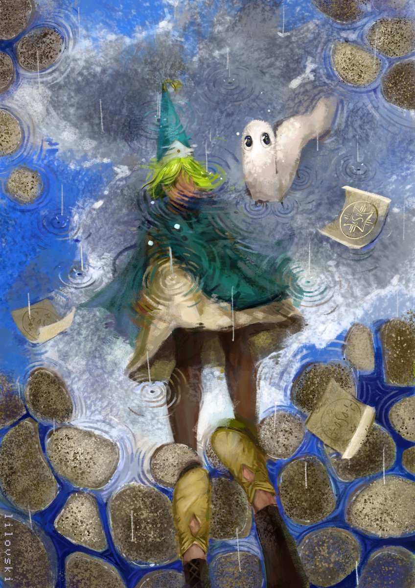 li_lovski's tweet photo. happy 10th anniversary!!!
#WitchHatAtelier #Δ帽子 #とんがり帽子のアトリ絵 https://t.co/aaG3bmRzQY